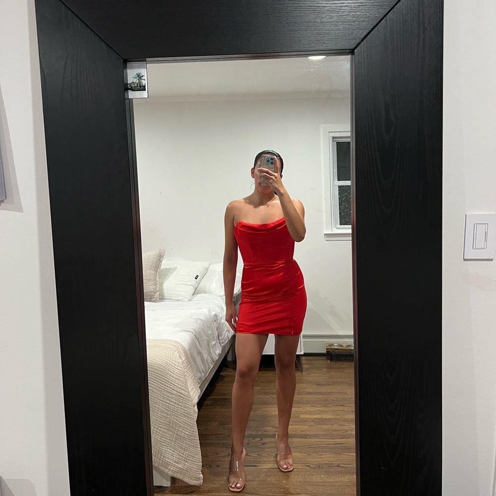 Baby boo red dress